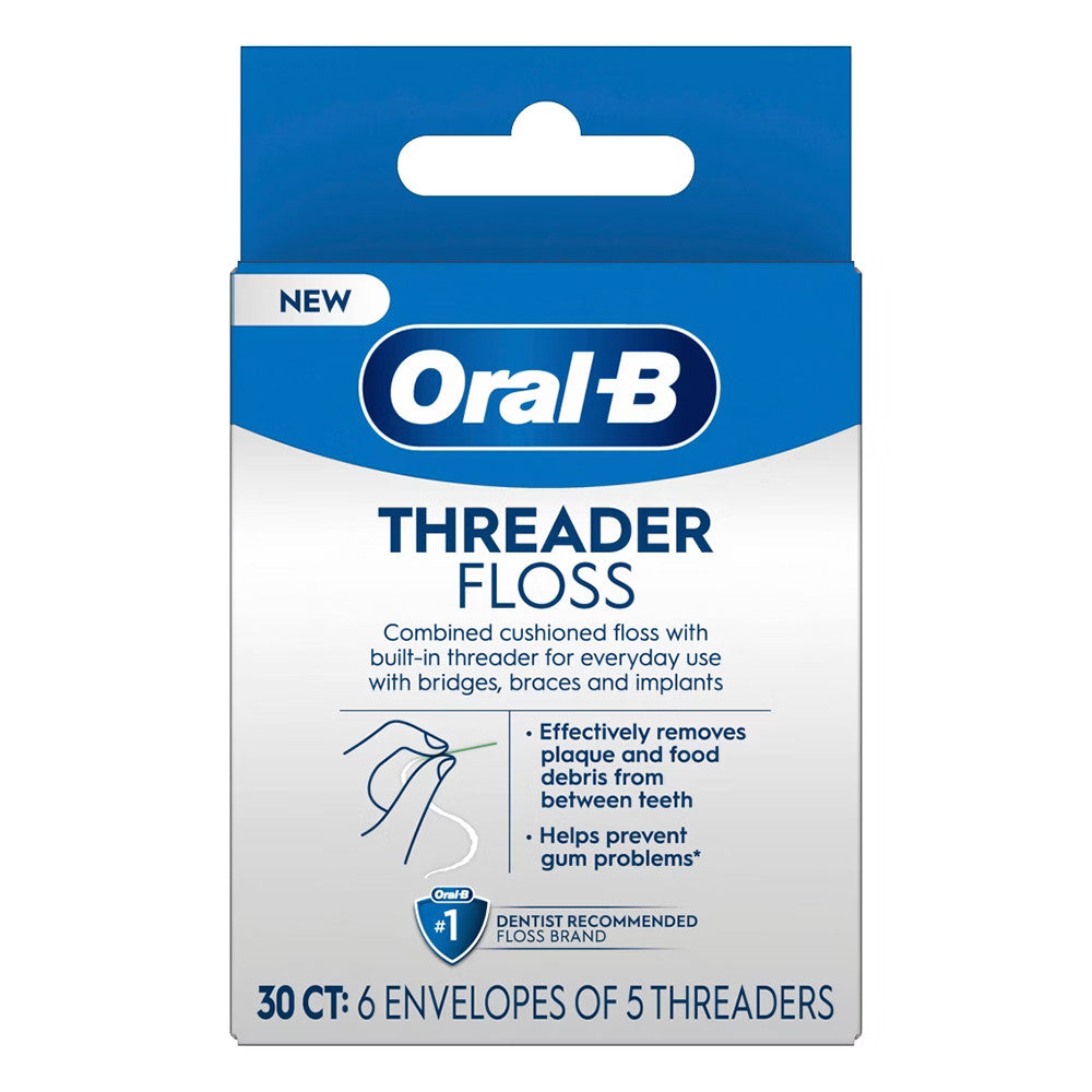 Oral-B Glide Threader Floss - 30 Ea
